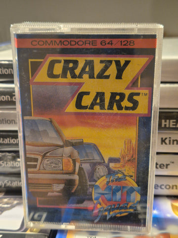Crazy Cars Cassette (Commodore 64)