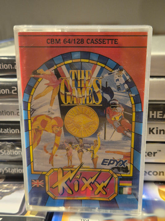 The Games Winter Edition Cassette (Commodore 64)
