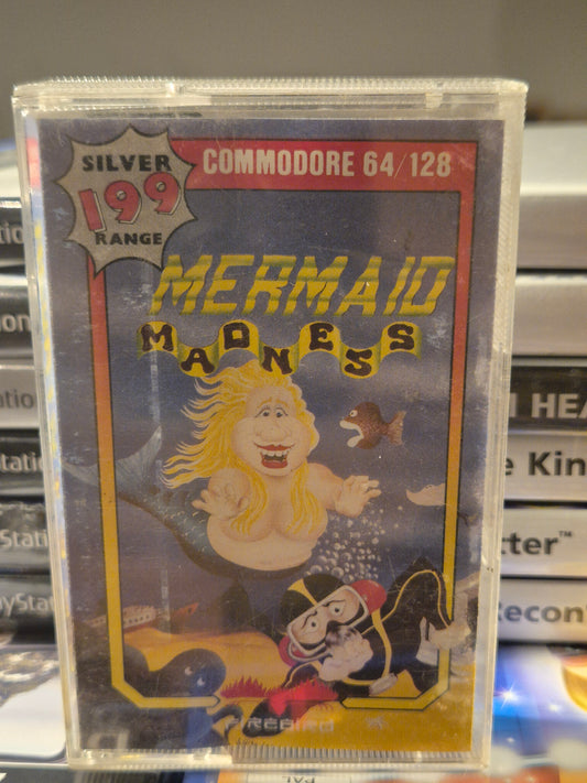 Mermaid Madness Cassette (Commodore 64)