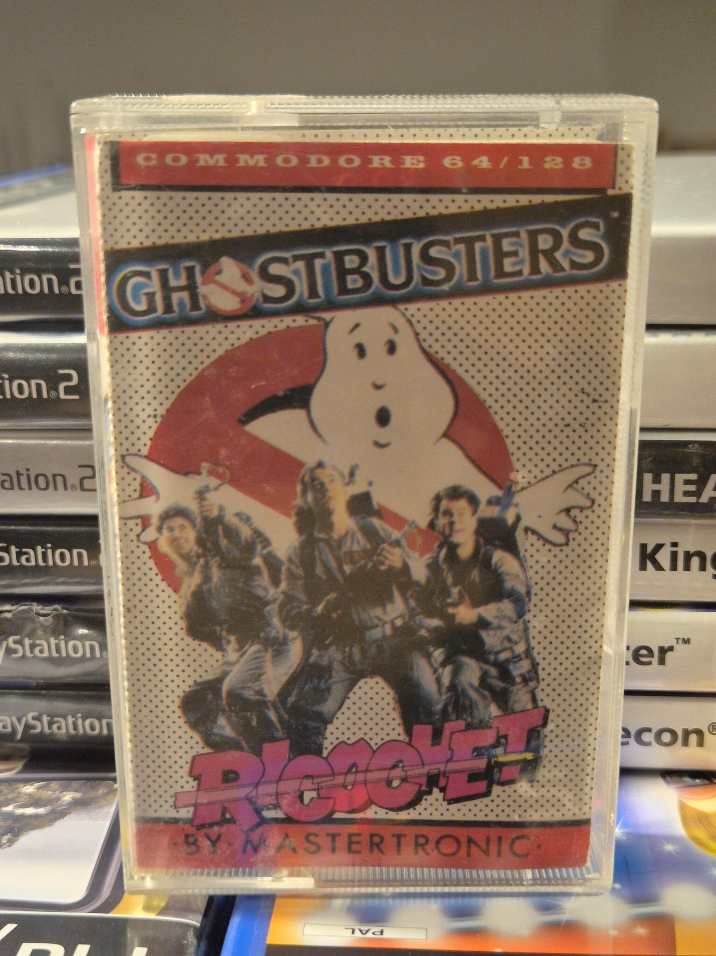 Ghostbusters Cassette (Commodore 64)