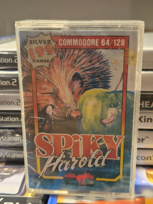 Spiky Harold Cassette (Commodore 64)