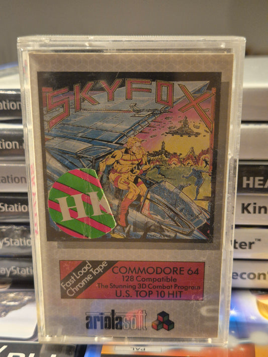 Skyfox Cassette (Commodore 64)