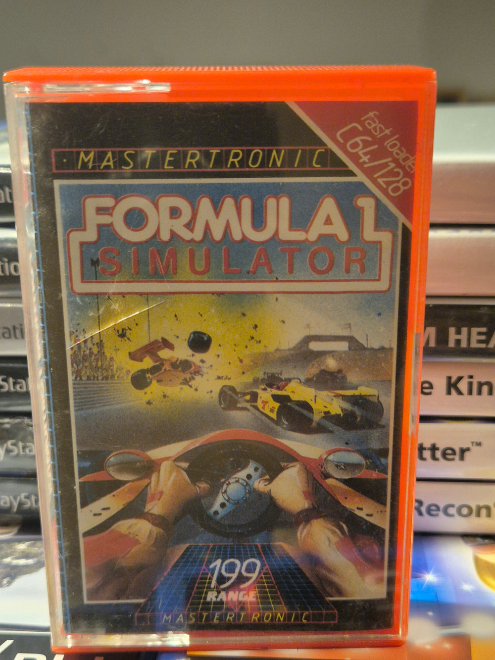 Formula 1 Simulator Cassette (Commodore 64)