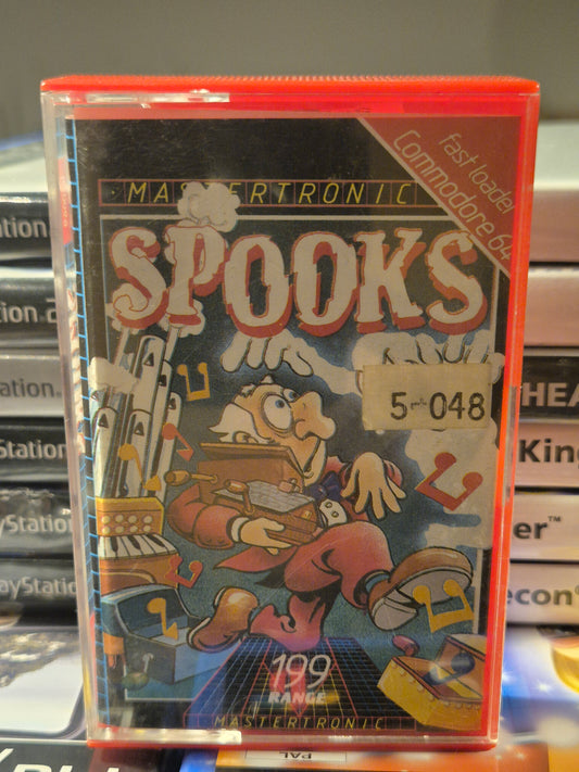 Spooks Cassette (Commodore 64)