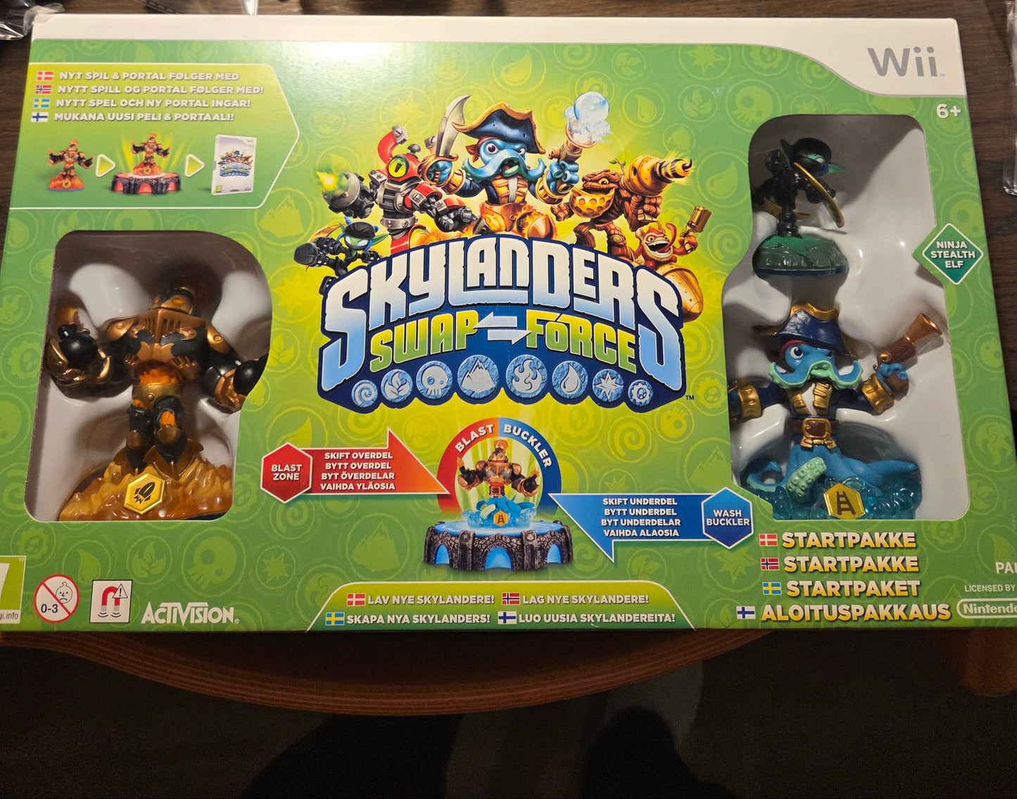 Skylanders Swap Force Startpakke Wii (Sealed)