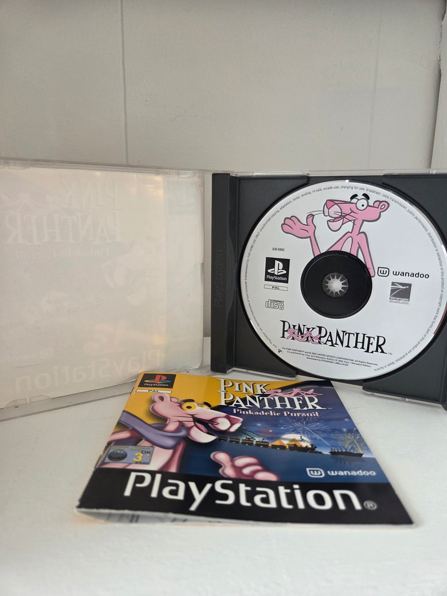 Pink Panther Pinkadelic Pursuit PS1
