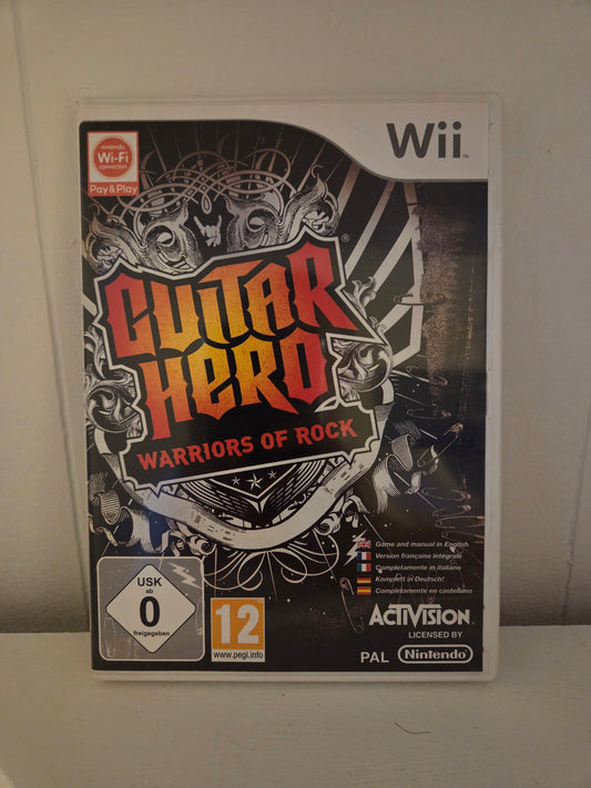 Guitar Hero Warrior of Rock Wii