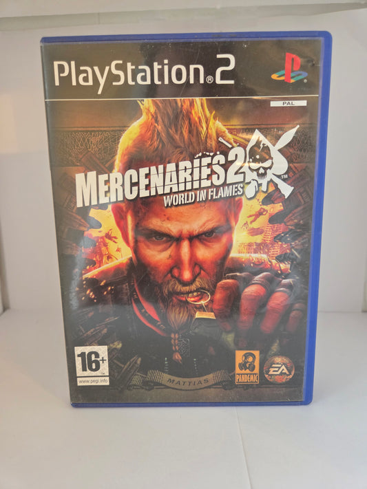 Mercenaries 2 World in Flames PS2