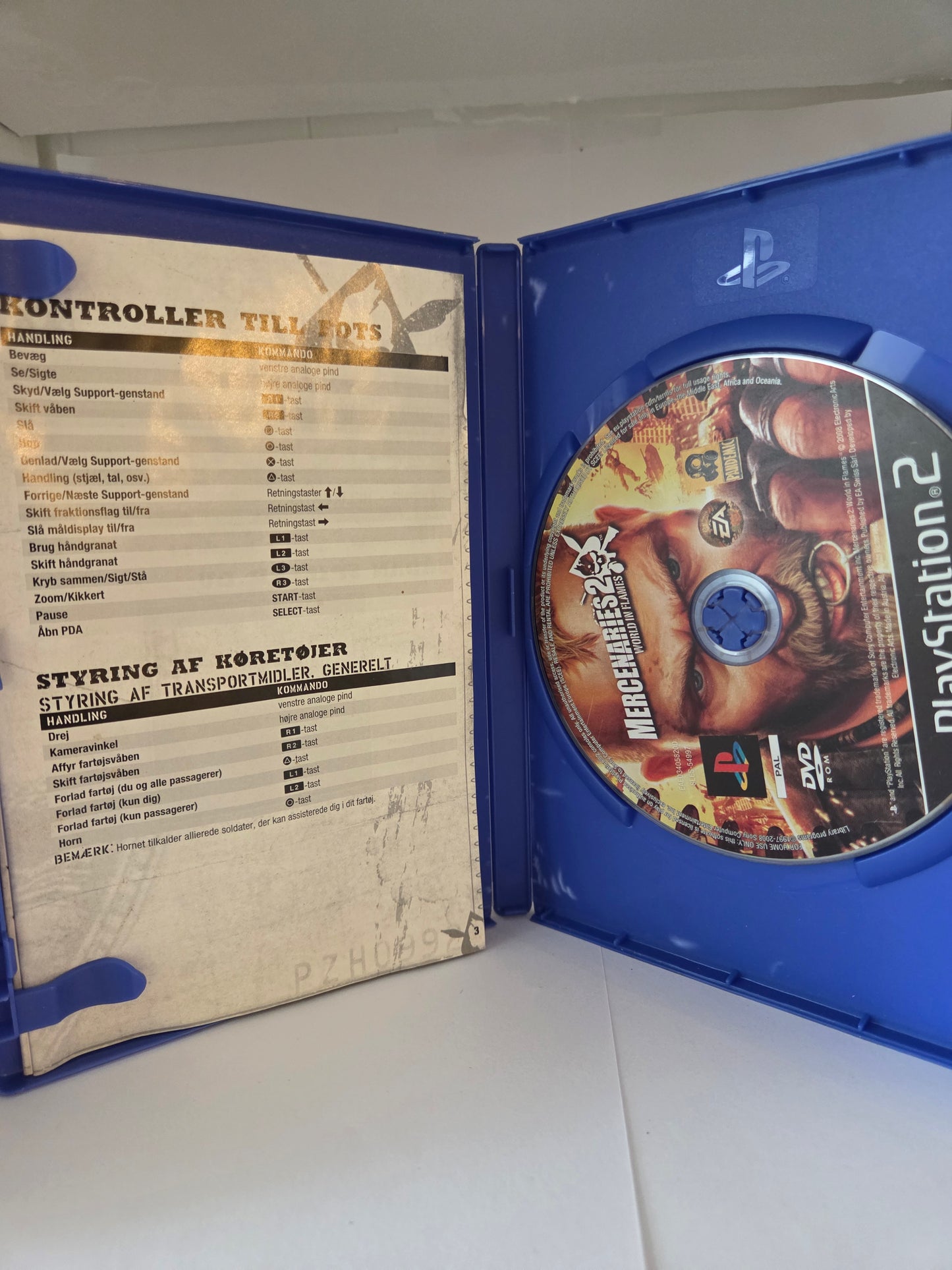 Mercenaries 2 World in Flames PS2
