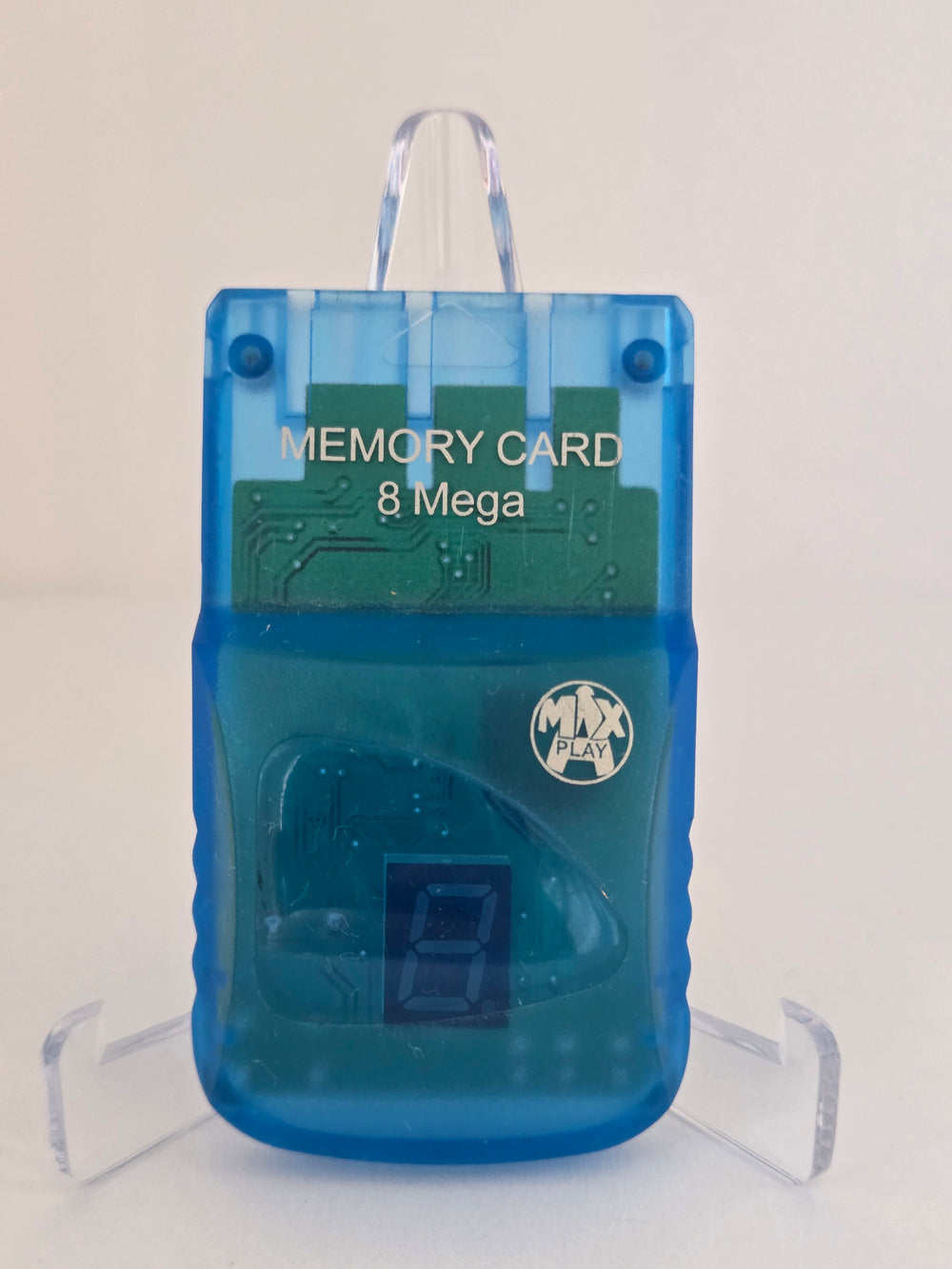 Memory Card 8MB til Playstation 2 - Blå