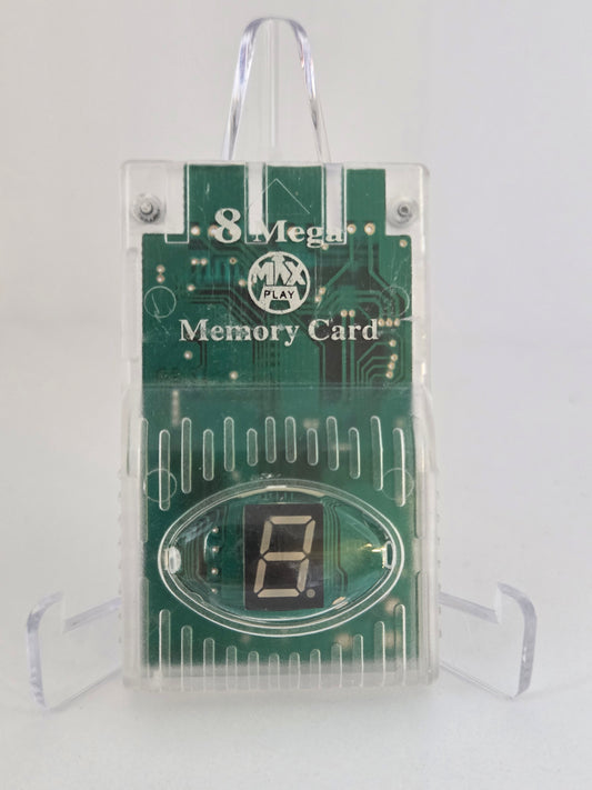 8bm Globe memory kort - Klar hvid