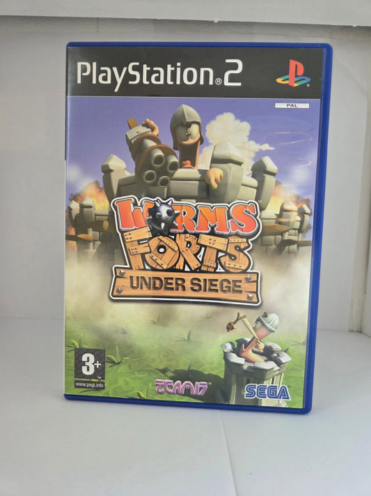 Worms Forts Under Siege PS2