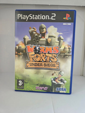 Worms Forts Under Siege PS2