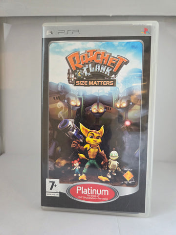 Ratchet & Clank Size Matters PSP