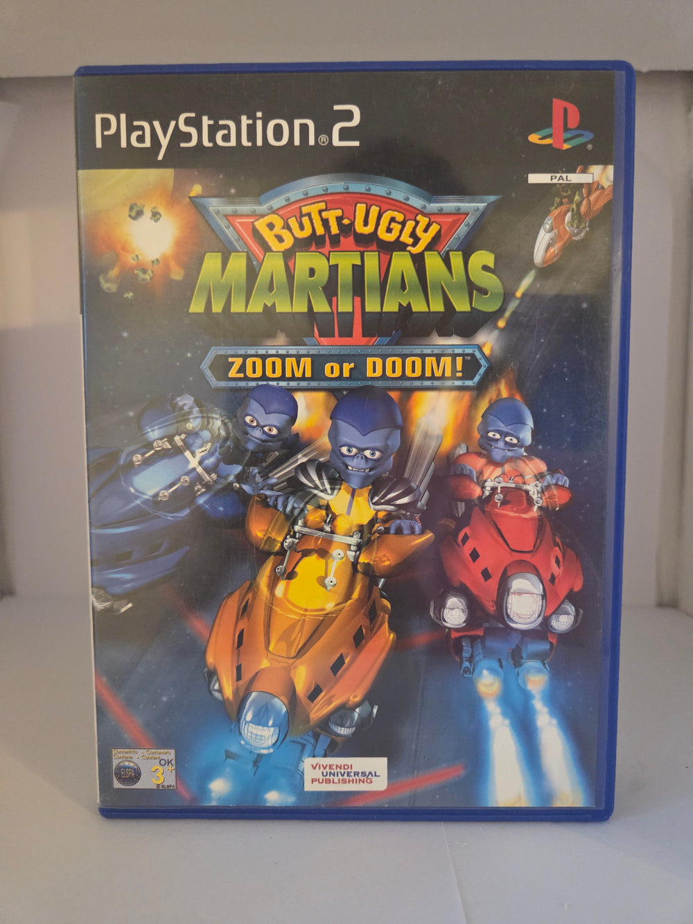 Butt-Ugly Martians Zoom or Doom! PS2