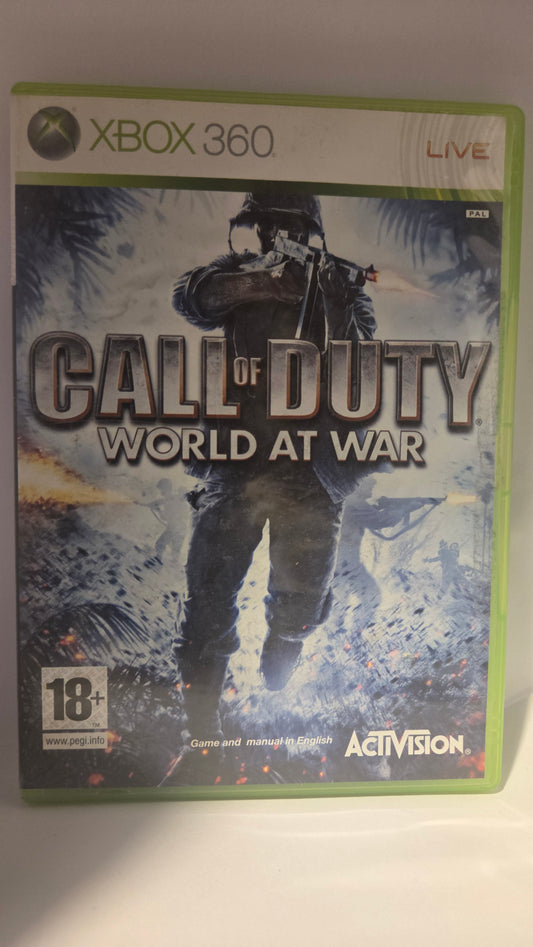 Call of Duty World at War Xbox 360