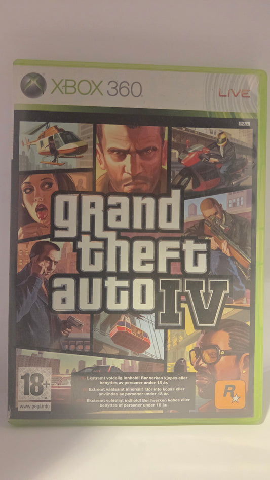 Grand Theft Auto 4 Xbox 360