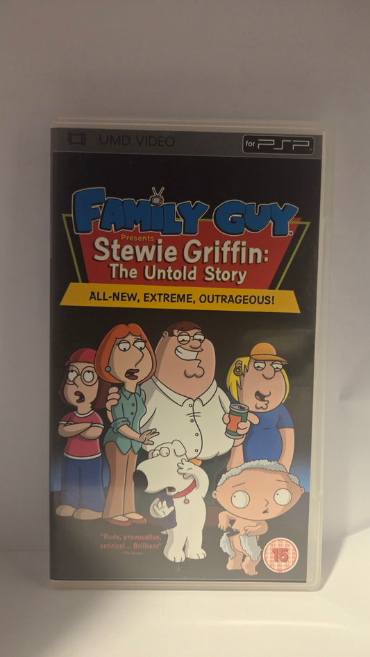 Family Guy Presents Stewie Griffin: The Untold Story UMD PSP