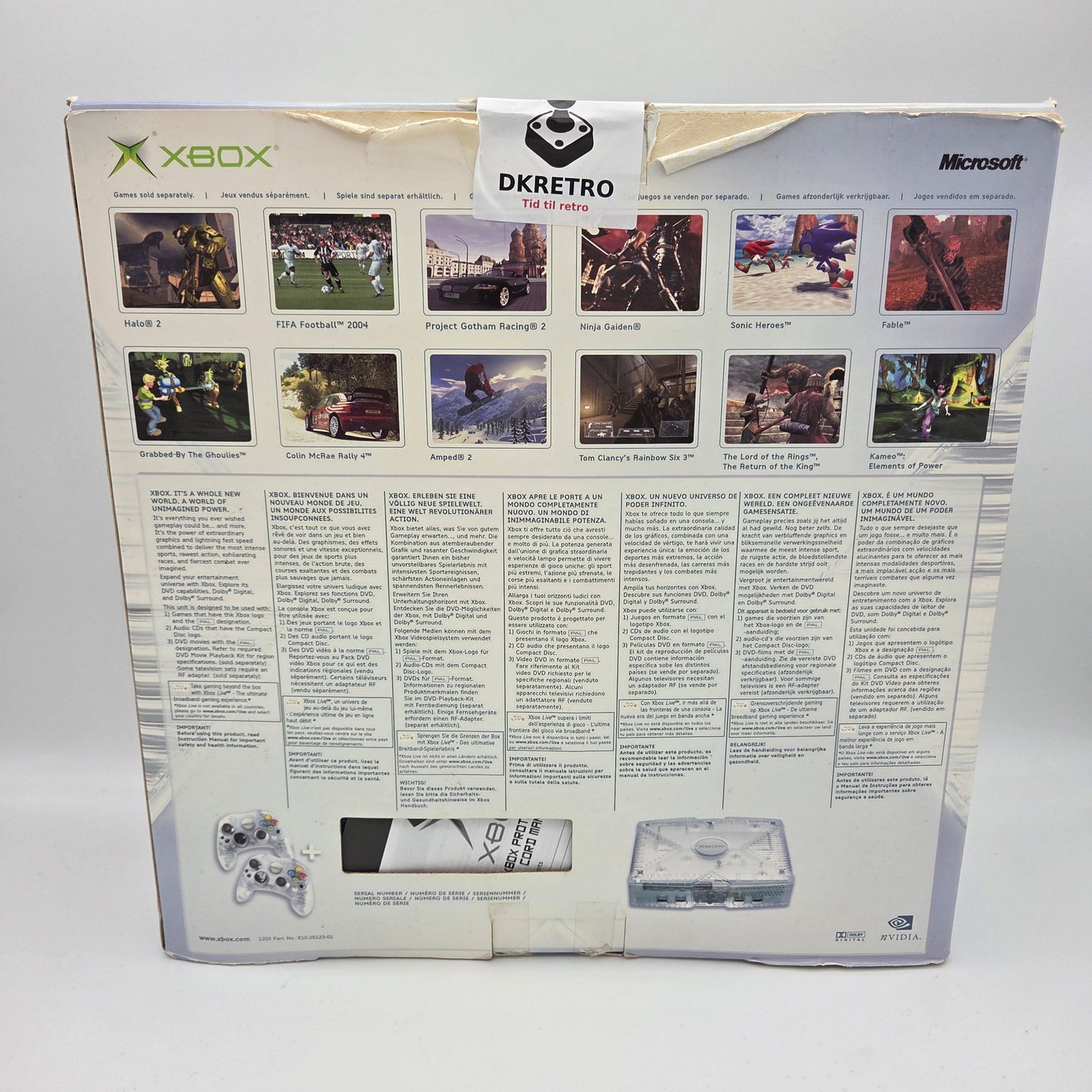 Xbox Original (Komplet i boks) - (Refurbished)