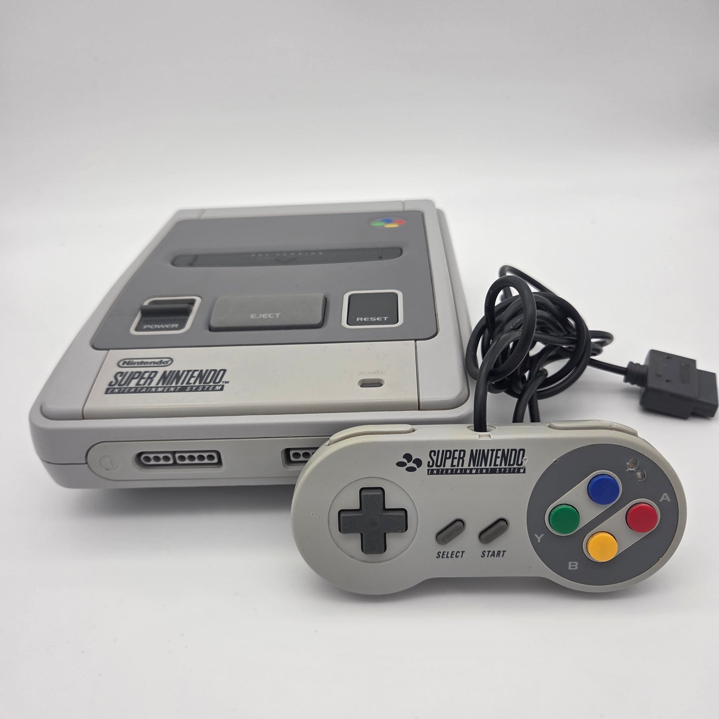 Nintendo SNES Konsol med OEM controller & kabler