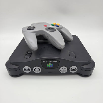 Nintendo 64 konsol med controller & kabler