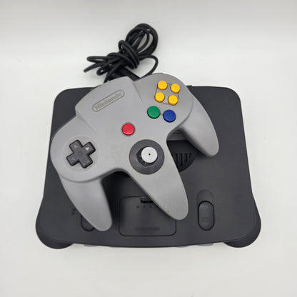 Nintendo 64 konsol med controller & kabler