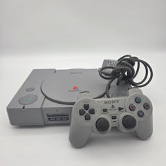 Playstation 1 konsol med Controller og kabler - (SCPH-9002) (Refurbished)