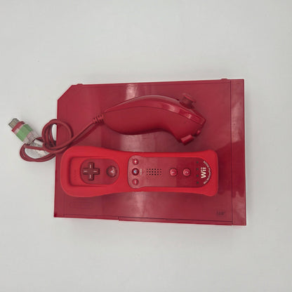 Nintendo Wii konsol - (Rød)