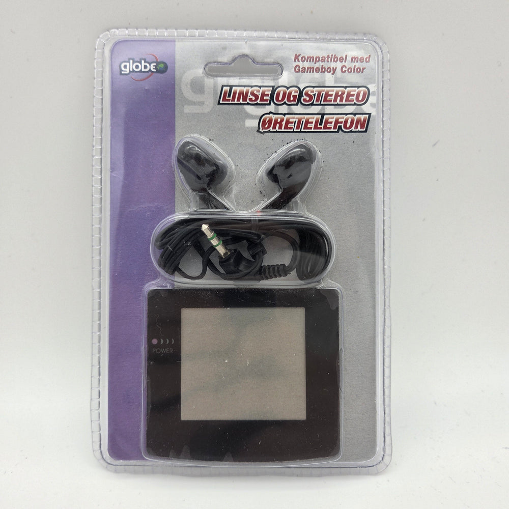 Gameboy Color Skærm + Stereo Høretelefon