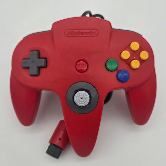 Nintendo 64 Controller - Rød