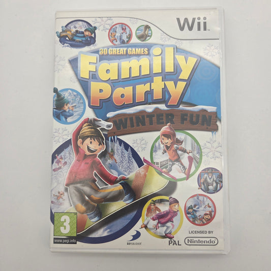 Family Party: Winter Fun Wii