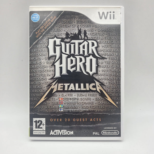 Guitar Hero: Metallica Wii