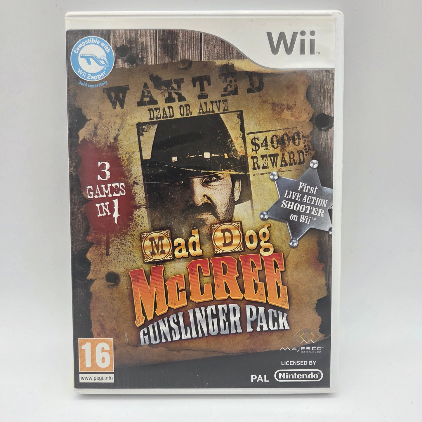 Mad Dog McCree Gunslinger Pack Wii