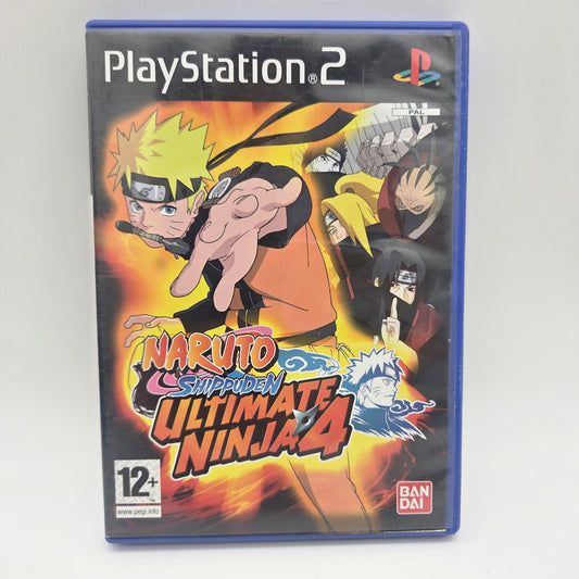 Naruto Shippuden Ultimate Ninja 4 PS2