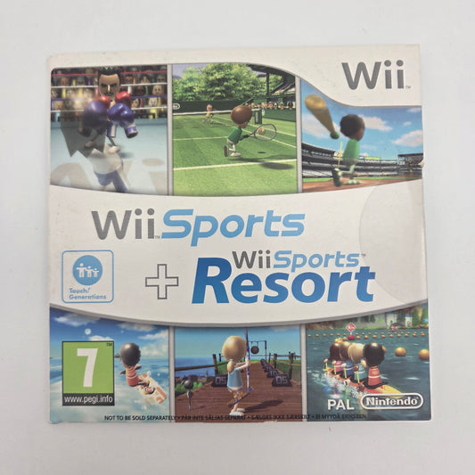Wii Sports + Wii Sports Resort Wii
