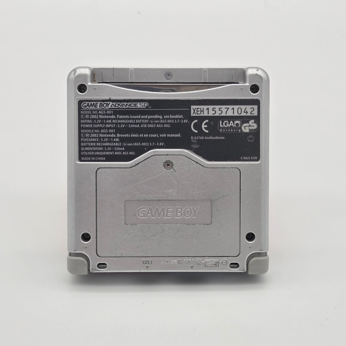 Gameboy Advance SP Mario Edition (Model: AGS-001)