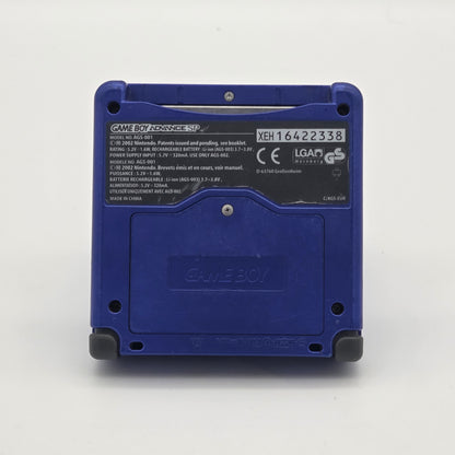Gameboy Advance SP - Blå (Model: AGS-001)