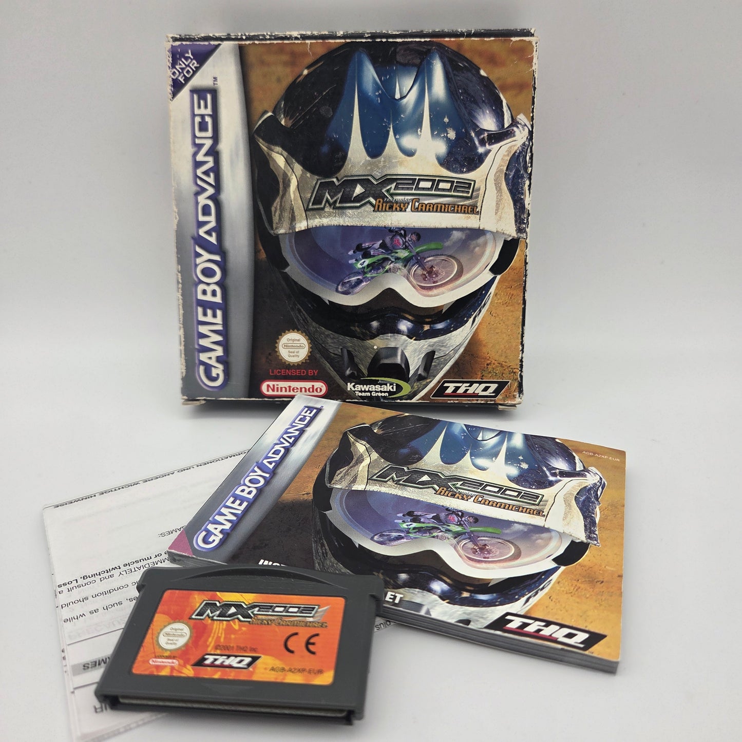 MX 2002. Ricky Carmichael i boks (Game Boy Advance)