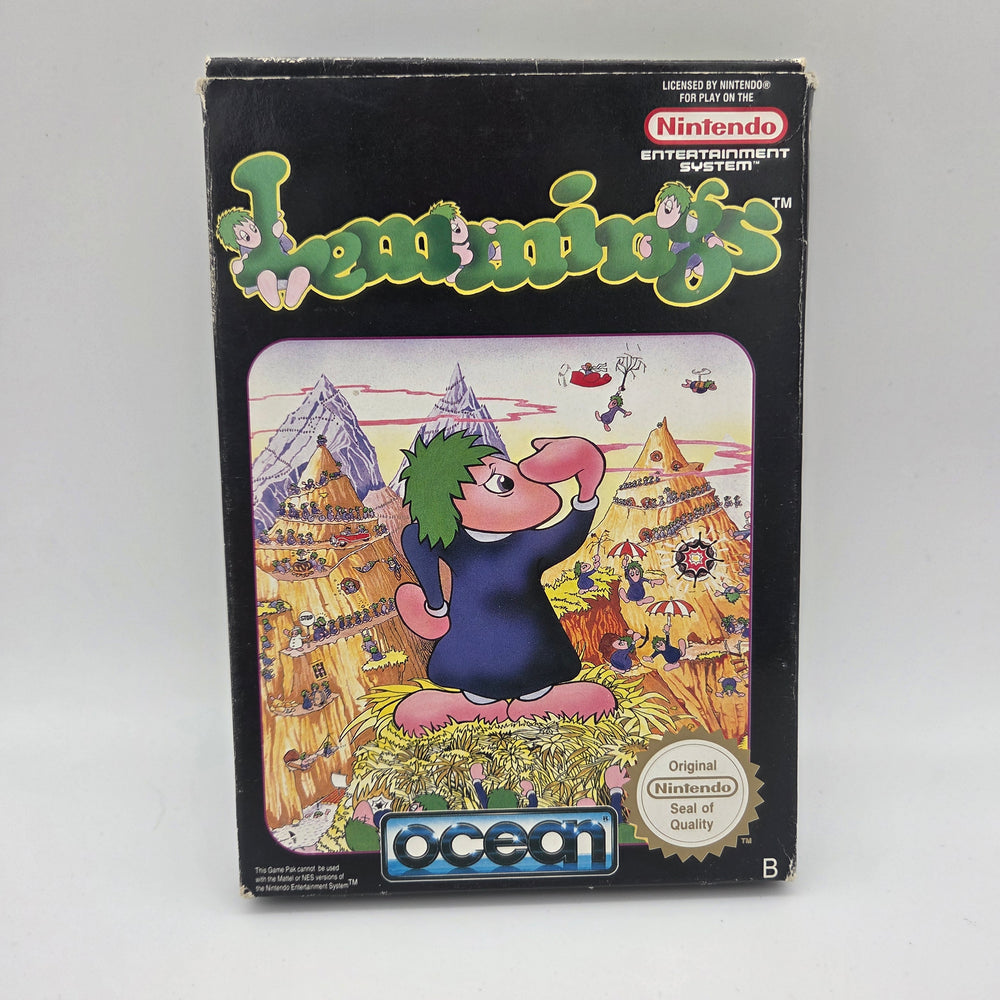 Lemmings (NES - SCN) Boxed