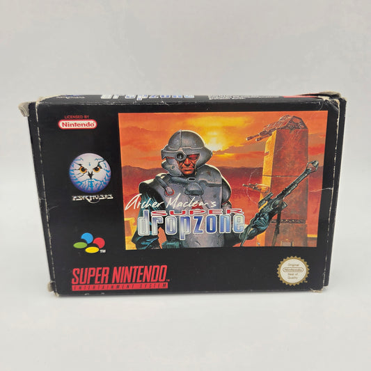 Archer Maclean’s Super Dropzone SNES (Boxed)