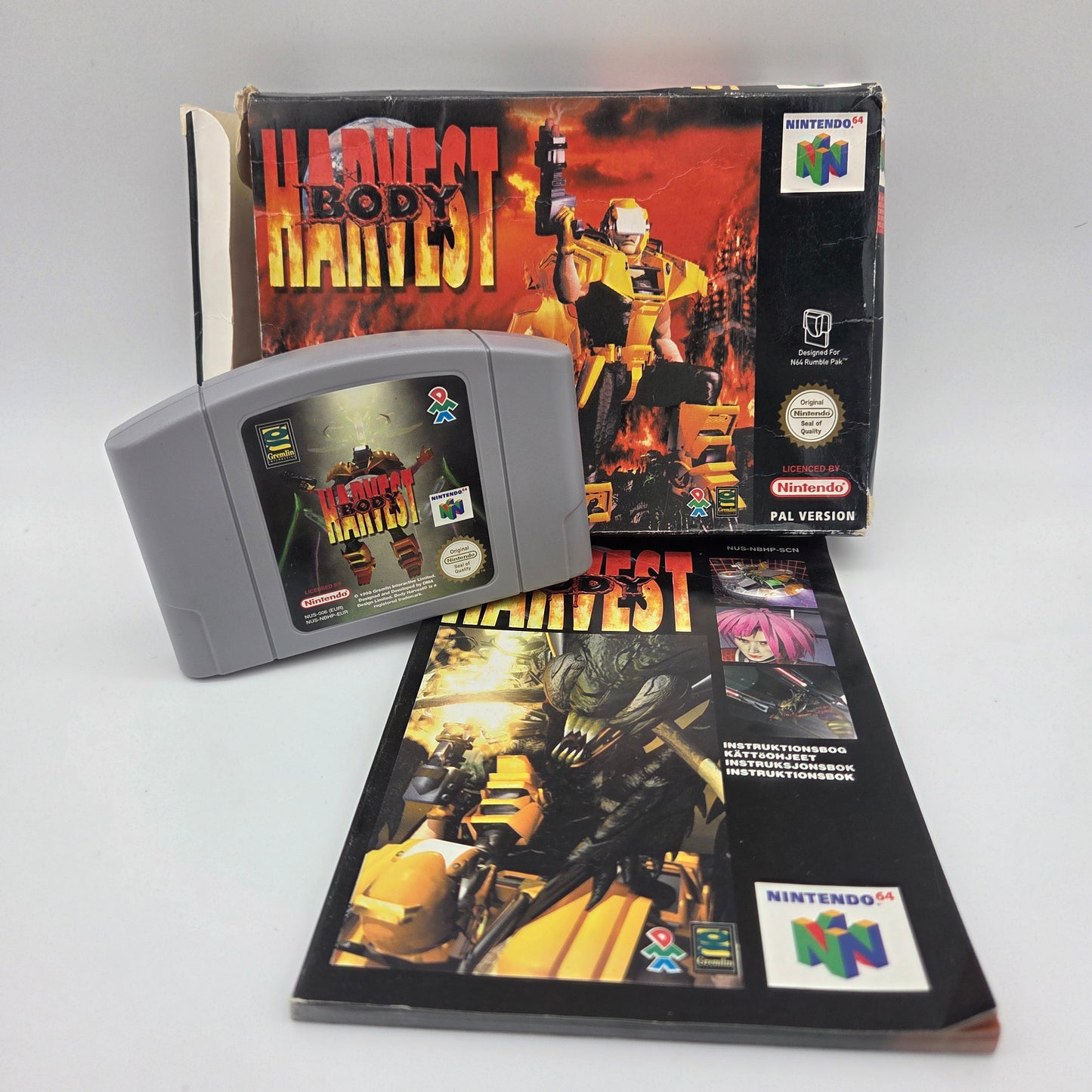Body Harvest N64 (Boxed)