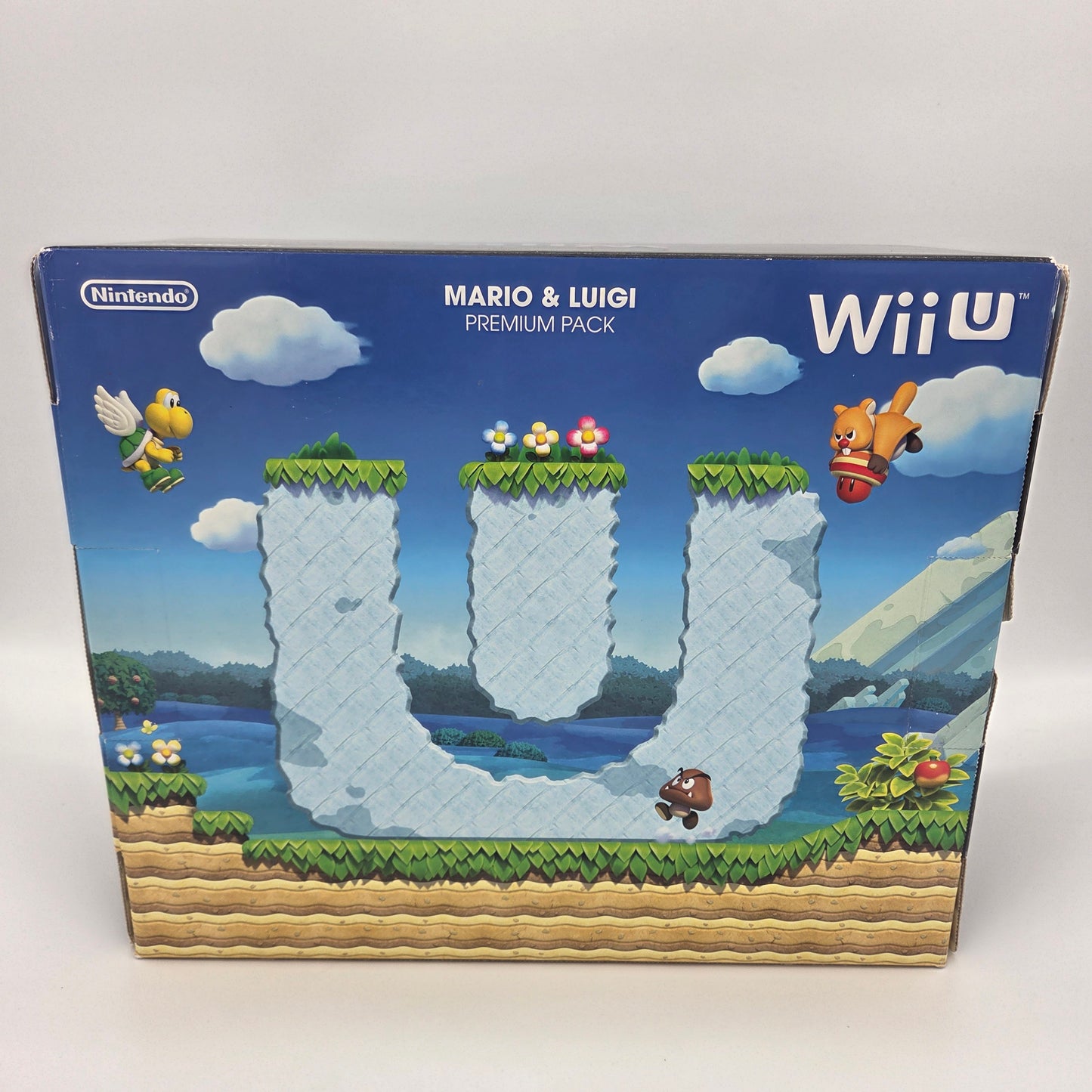 Nintendo Wii U Konsol Mario & Luigo Premium Pack (Komplet i boks)
