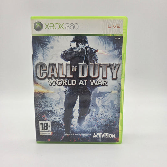 Call of Duty World at War Xbox 360
