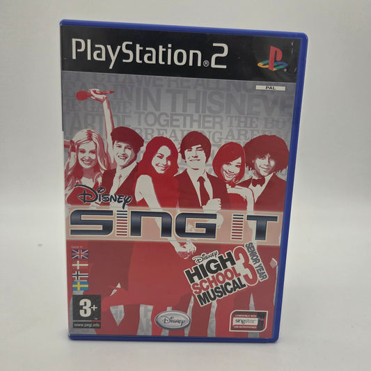 Disney Sing It - High School Musical 3 Senior Year PS2