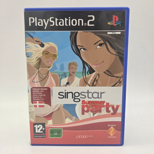 SingStar Summer Party PS2