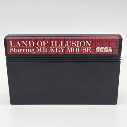 Land of Illusion Starring Mickey Mouse Sega Master