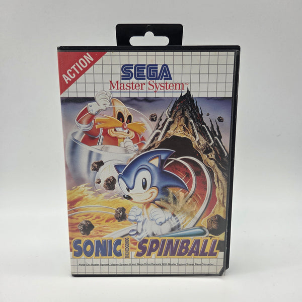 Sonic the Hedgehog: Spinball SEGA Master (Boxed)