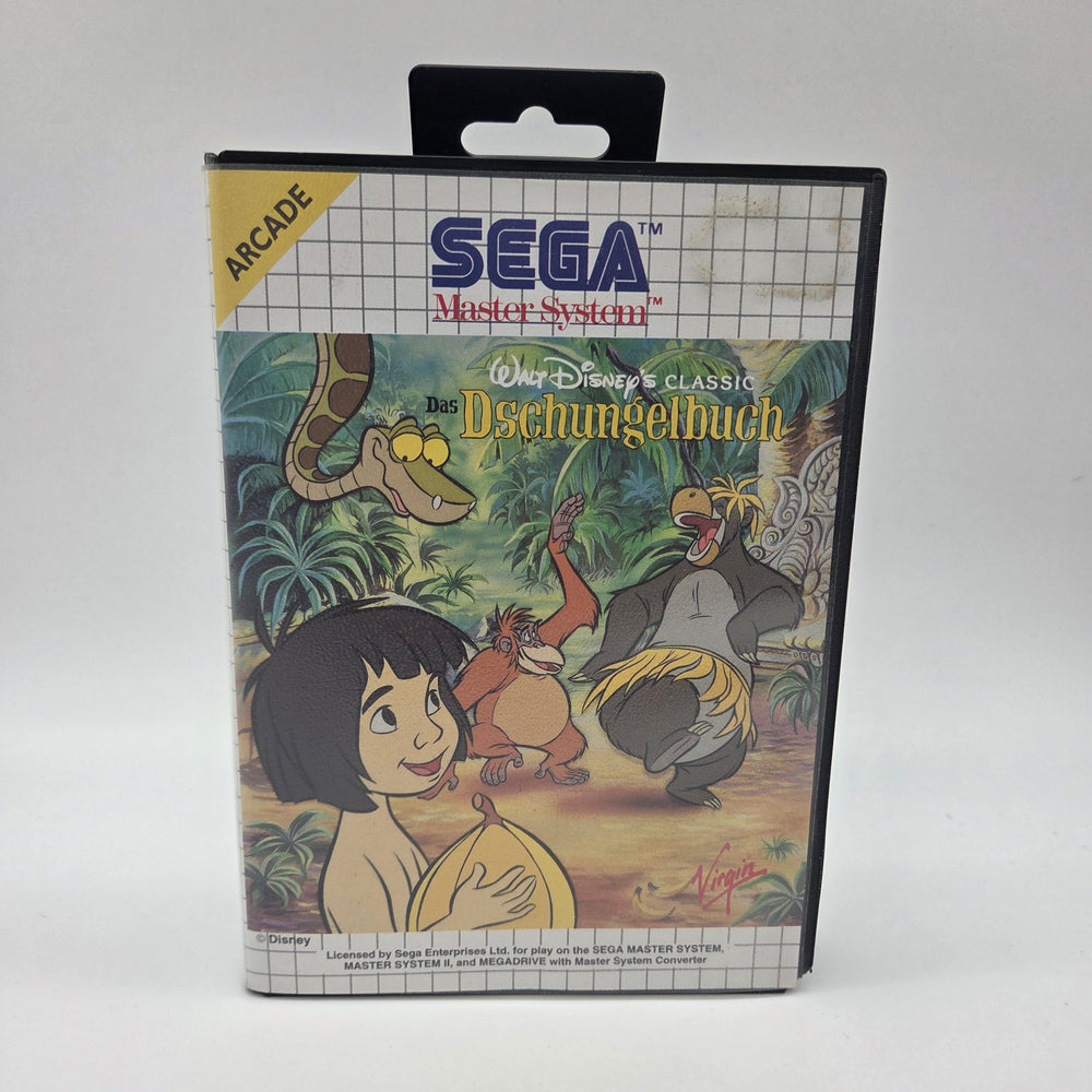 Das Dschungelbuch - Tysk Cover (Sega Master System)