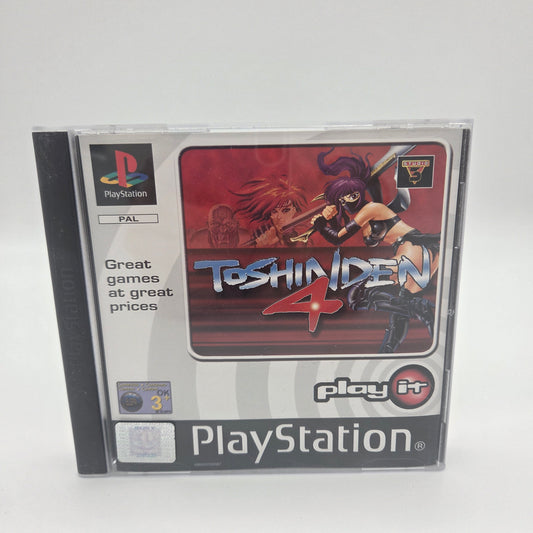 Toshinden 4 PS1 (White Label)