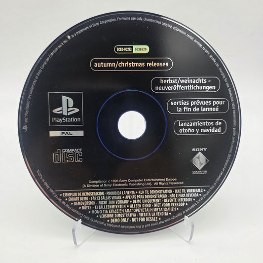Autumn/Christmas Releases PS1 Demo - (SCED-00273)